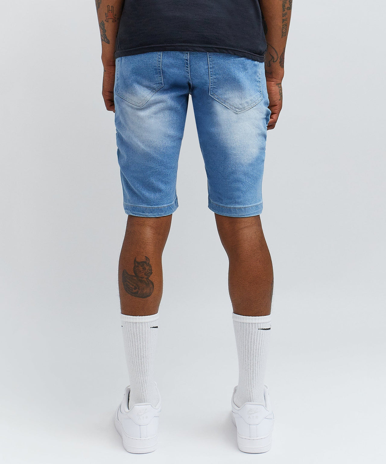 Beaters Denim Short - Light Blue