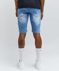 Thumbnail for Beaters Denim Short - Light Blue