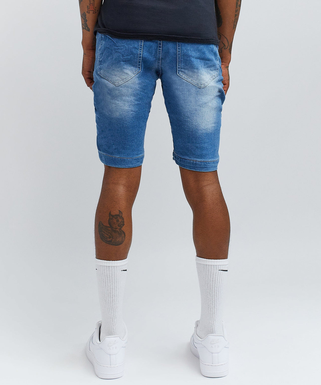 Beaters Denim Short - Medium Blue