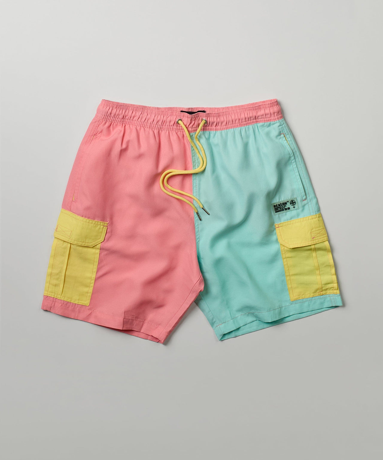 Color Block Shorts