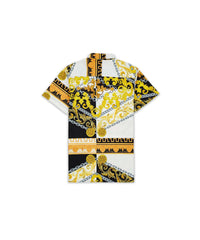 Thumbnail for Baroque Viscose Woven Short Sleeve Shirt - Multicolor