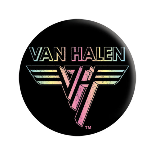 Van Halen Rainbow Logo 1.25" Button - 6 pc prepack