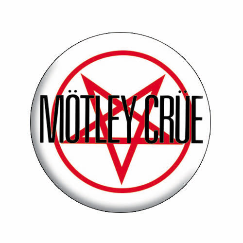 Motley Crue Star Logo 1.25" Button - 6 pc prepack