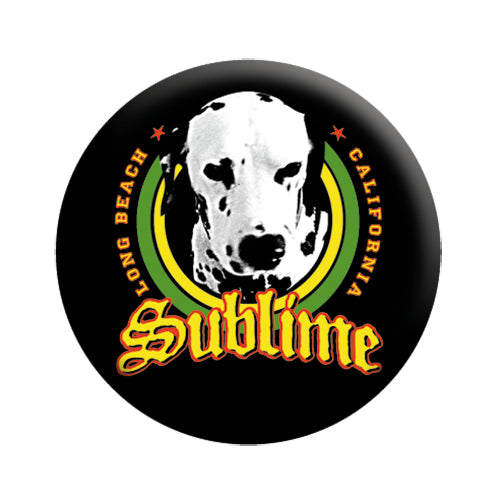 Sublime Lou Dog 1.25" Button - 6 pc prepack