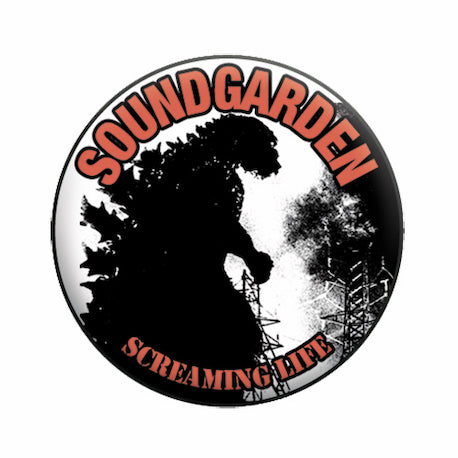 Soundgarden Screaming Life 1.25" Button - 6 pc prepack