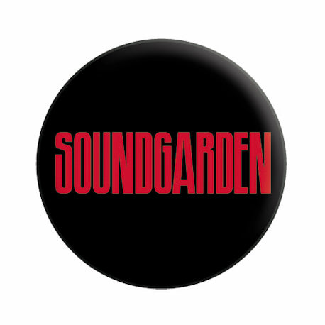 Soundgarden Logo 1.25" Button - 6 pc prepack