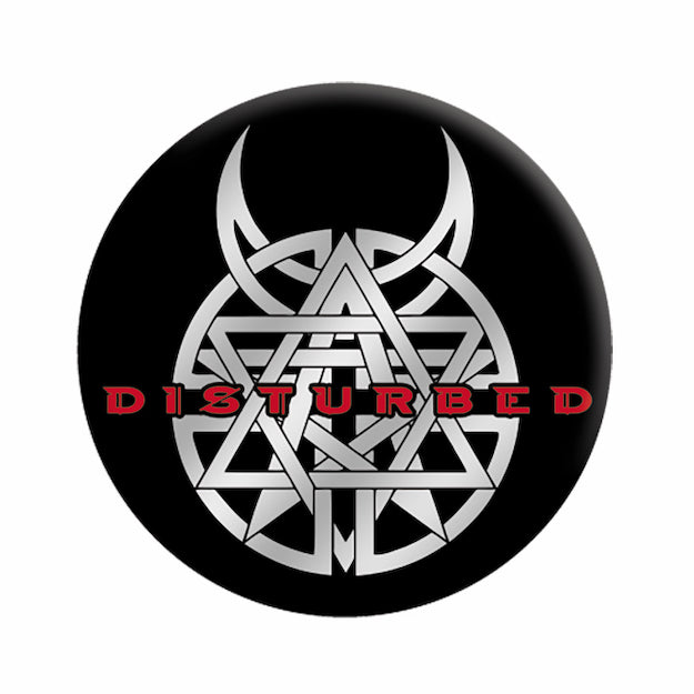 Disturbed Amulet 1.25" Button - 6 pc prepack