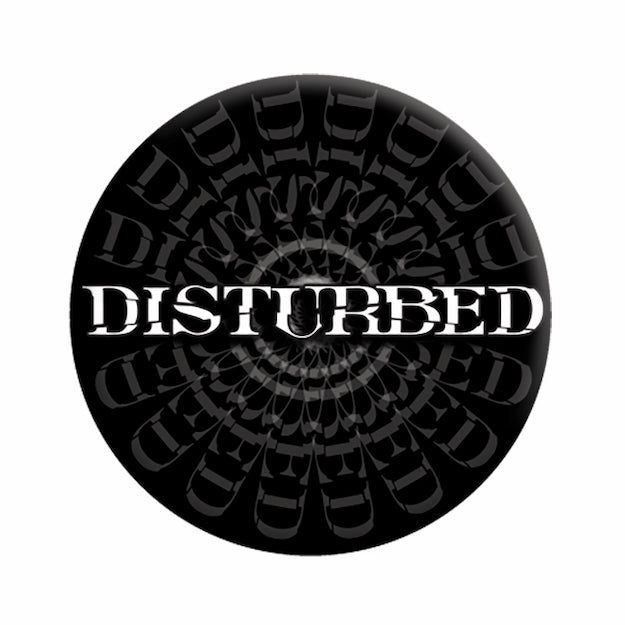Disturbed Logo 1.25" Button - 6 pc prepack