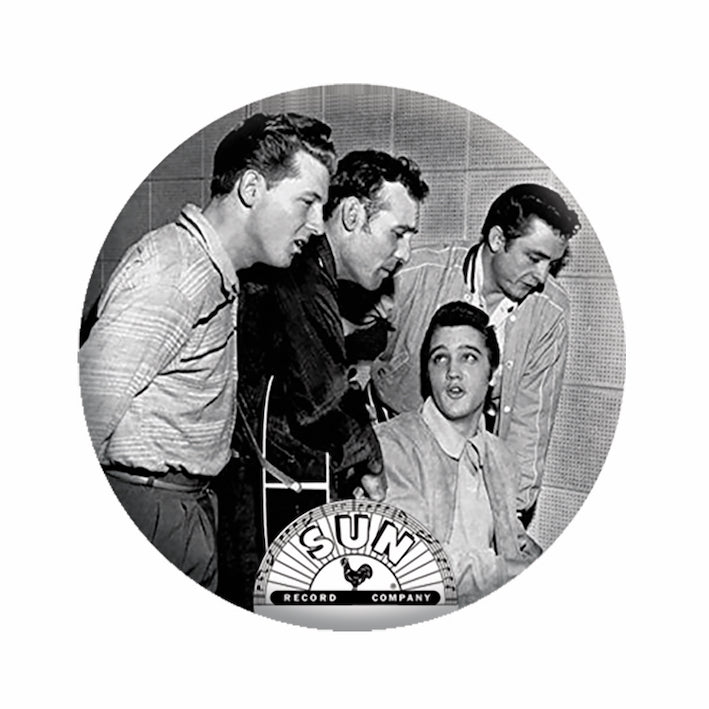 Sun Records Million Dollar Quartet 1.25" Button - 6 pc prepack