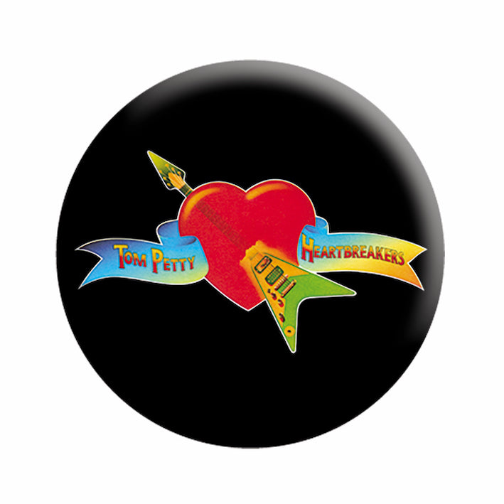 Tom Petty Logo 1.25" Button - 6 pc prepack
