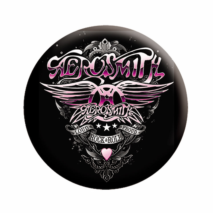 Aerosmith Loud  Proud 1.25" Button - 6 pc prepack