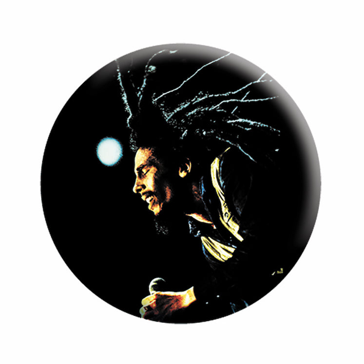 Bob Marley Jammin' 1.25" Button - 6 pc prepack