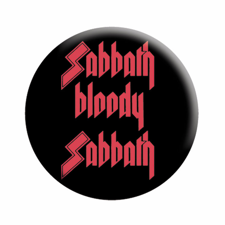 Black Sabbath Bloody Sabbath 1.25" Button - 6 pc prepack