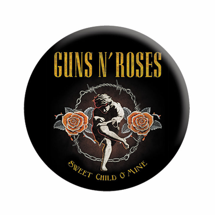 Guns N Roses Cherub 1.25" Button - 6 pc prepack