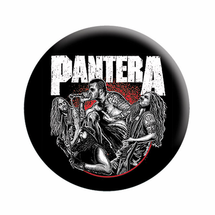 Pantera Vulgar 1.25" Button - 6 pc prepack