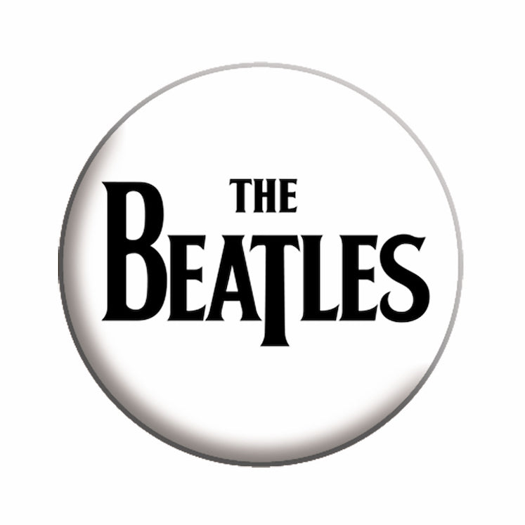 The Beatles Name Logo 1.25" Button - 6 pc prepack