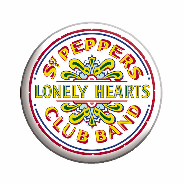 The Beatles Sgt. Pepper Logo 1.25" Button - 6 pc prepack