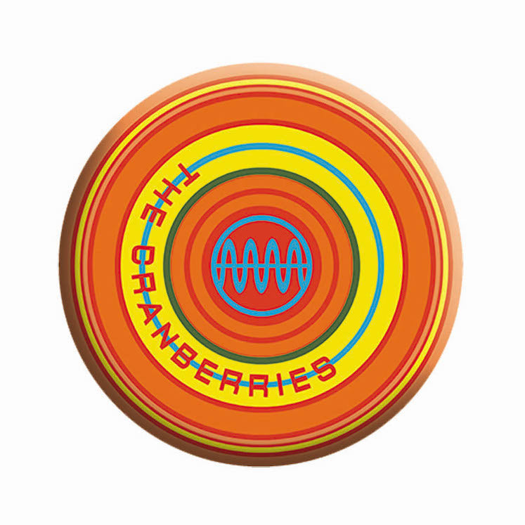 The Cranberries Circles 1.25" Button - 6 pc prepack