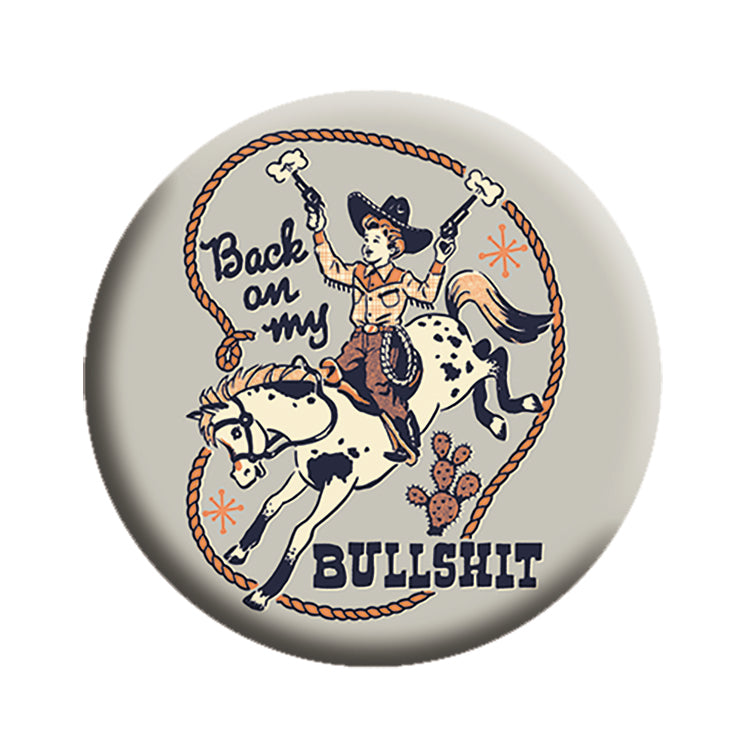 Steven Rhodes Back On My BS 1.25" Button  - 6 pc prepack