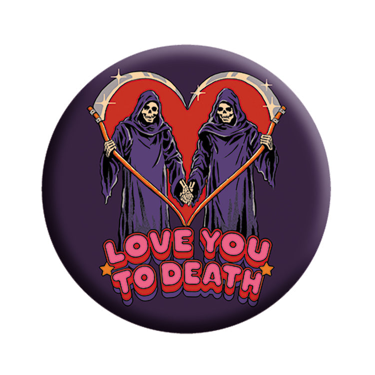 Steven Rhodes Love You 1.25" Button  - 6 pc prepack