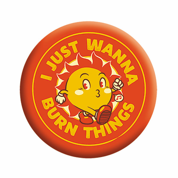 Tobe Fonseca Arson 1.25" Button  - 6 pc prepack