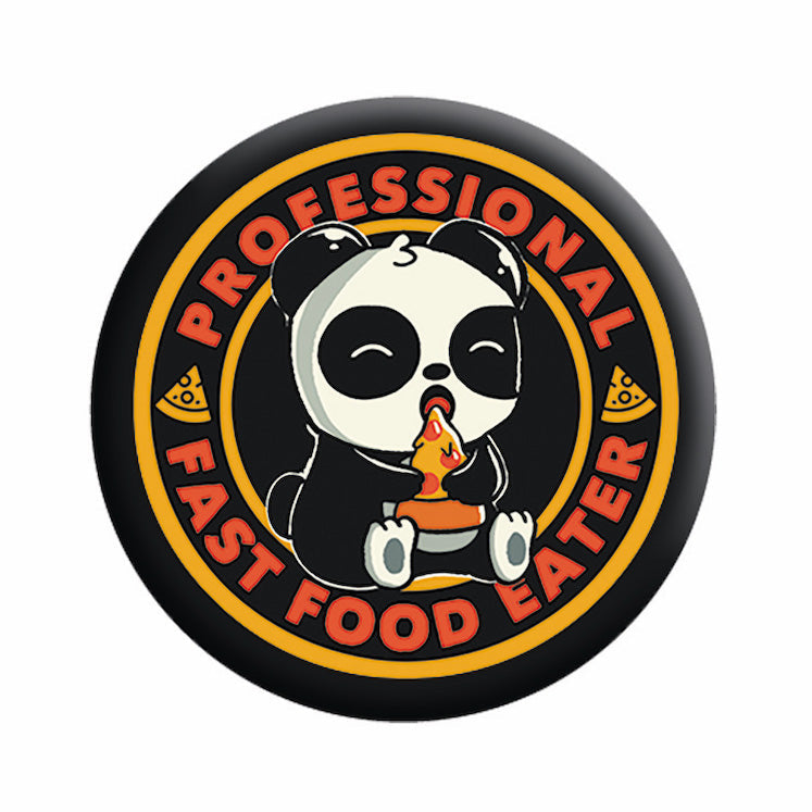 Tobe Fonseca Fast Food Eater 1.25" Button  - 6 pc prepack