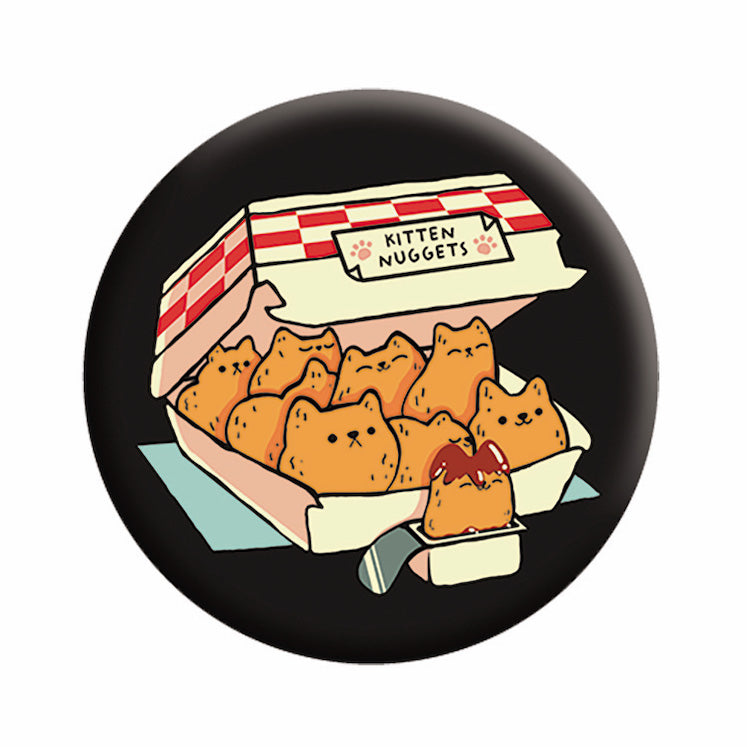 Tobe Fonseca Kitten Nuggets 1.25" Button  - 6 pc prepack