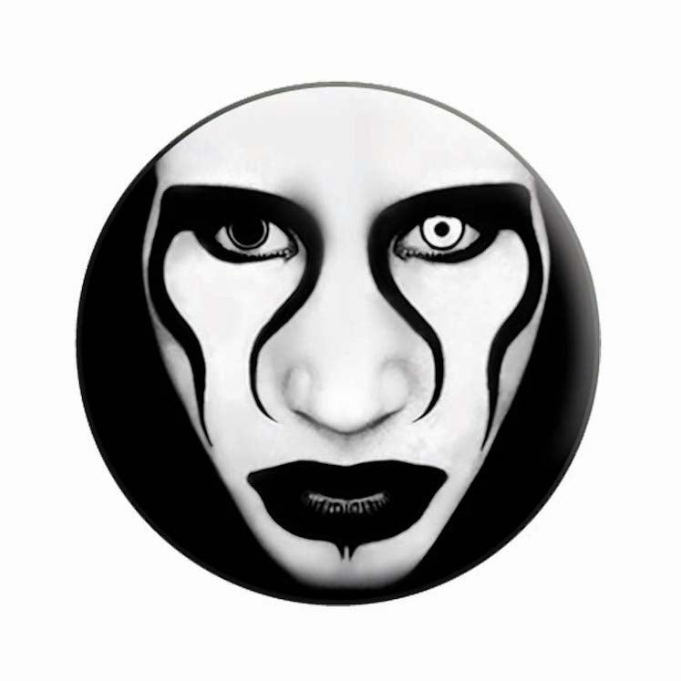 Marilyn Manson Defiant 1.25" Button - 6 pc prepack