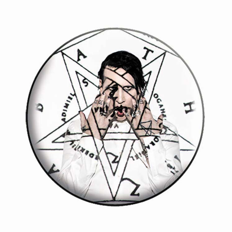Marilyn Manson Sigil 1.25" Button - 6 pc prepack