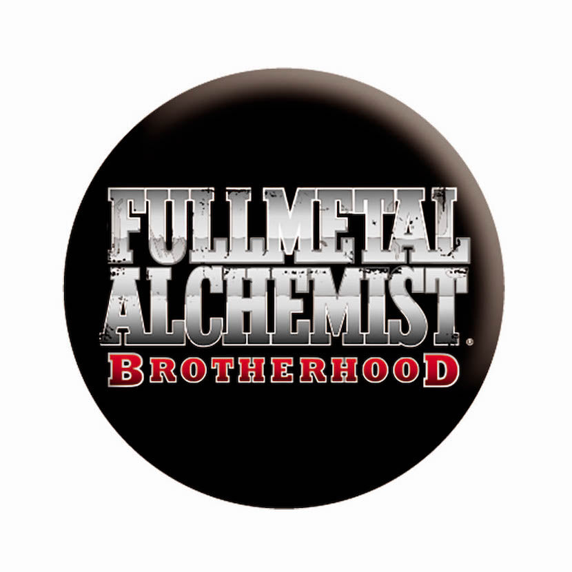 Fullmetal Alchemist Brotherhood US Logo 1.25" Button - 6 pc prepack