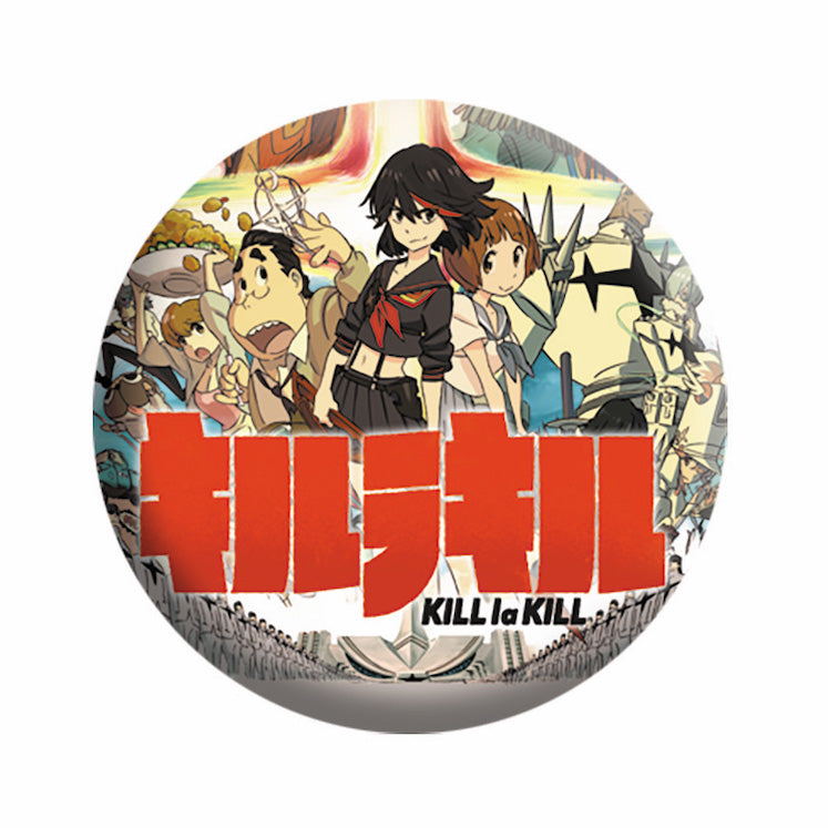 Kill La Kill Full Cast Poster 1.25" Button - 6 pc prepack
