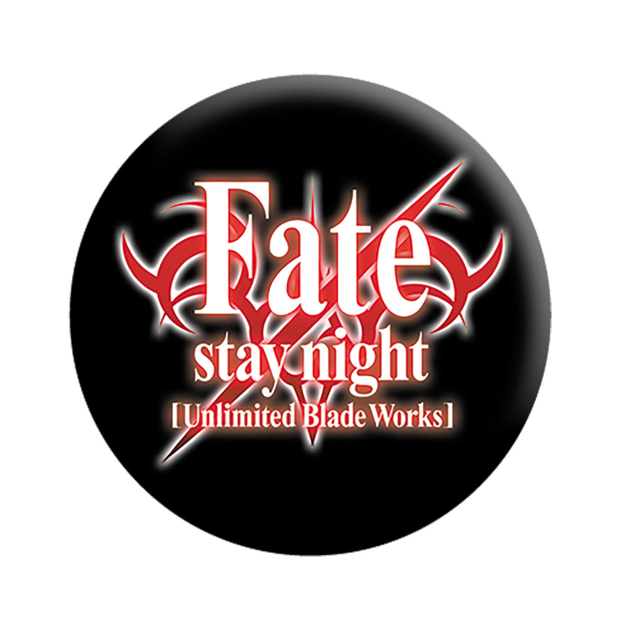 Fate Stay Night [Unlimited Blade Works] Logo 1.25" Button - 6 pc prepack