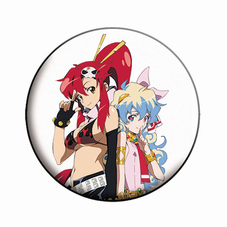 Gurren Lagann GL Girls 1.25" Button - 6 pc prepack