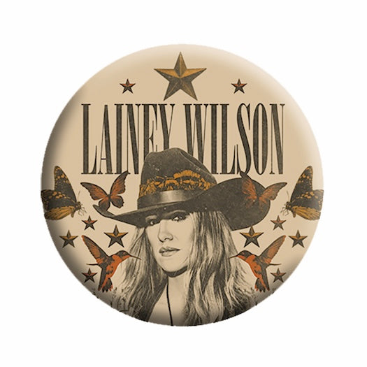 Lainey Wilson Stars 1.25" Button - 6 pc prepack