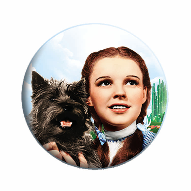 The Wizard of Oz Dorothy  Toto 1.25" Button - 6 pc prepack