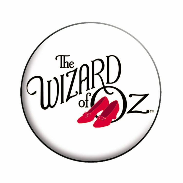 The Wizard of Oz Logo 1.25" Button - 6 pc prepack