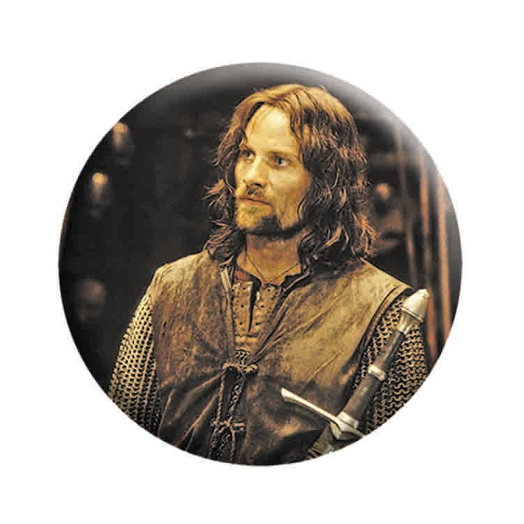 The Lord of the Rings Aragorn 1.25" Button - 6 pc prepack