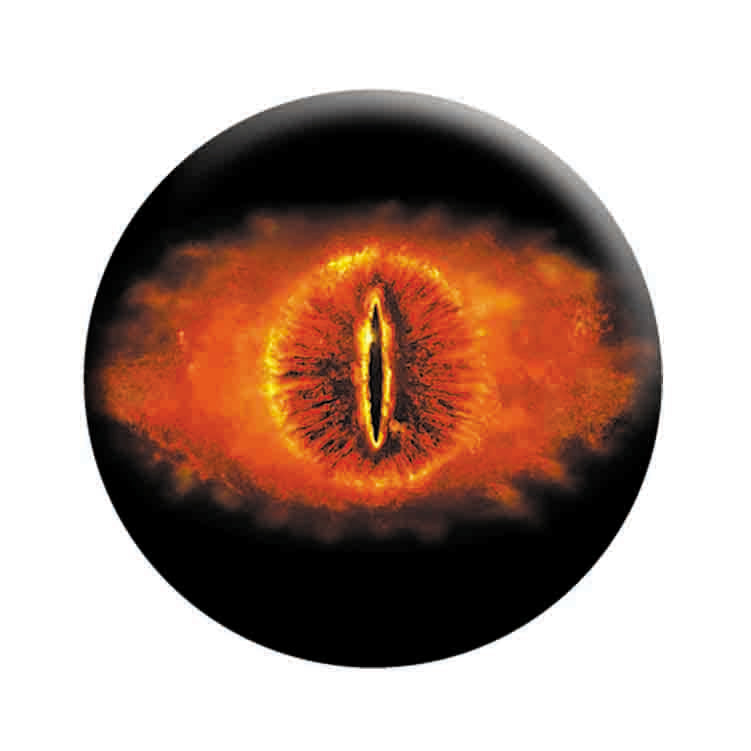 The Lord of the Rings Eye of Sauron 1.25" Button - 6 pc prepack