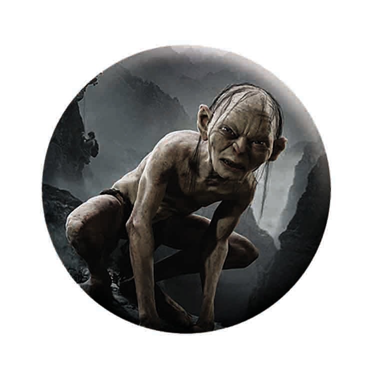 The Lord of the Rings Gollum 1.25" Button - 6 pc prepack