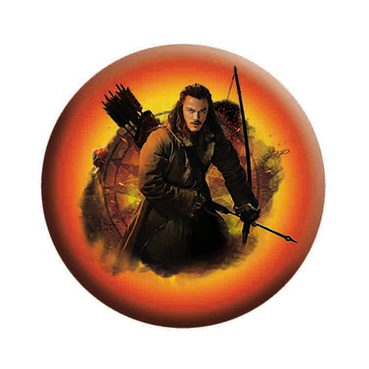 The Hobbit Bard 1.25" Button - 6 pc prepack