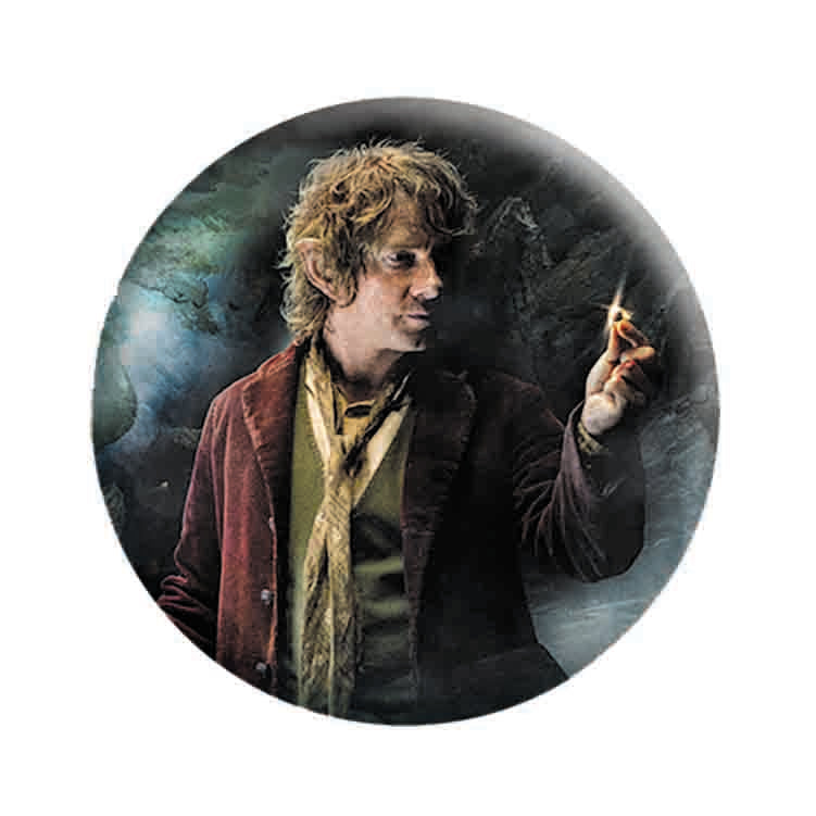 The Hobbit Bilbo 1.25" Button - 6 pc prepack