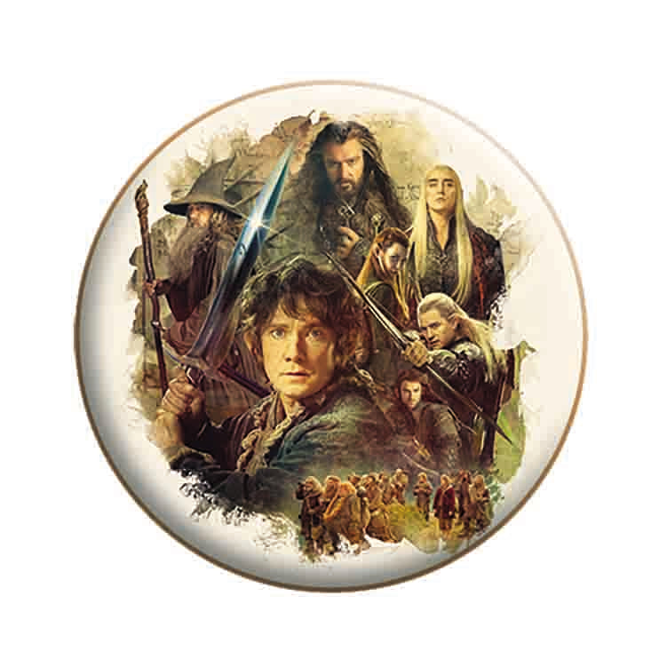 The Hobbit Poster 1.25" Button - 6 pc prepack