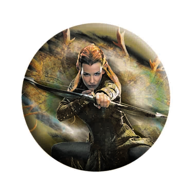 The Hobbit Tauriel 1.25" Button - 6 pc prepack