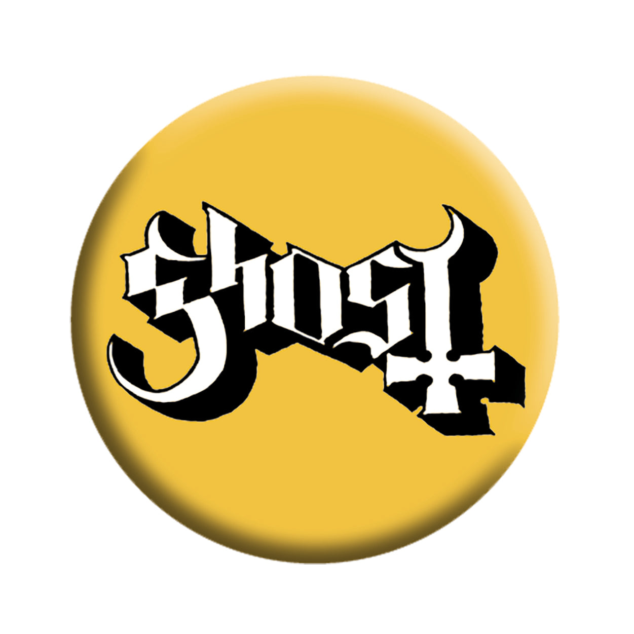 Ghost Logo 1.25" Button - 6 pc prepack