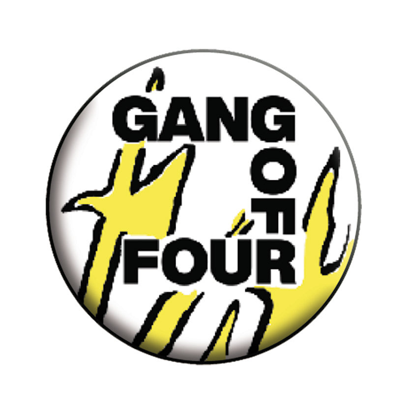 Gang of Four Yellow 1.25" Button - 6 pc prepack