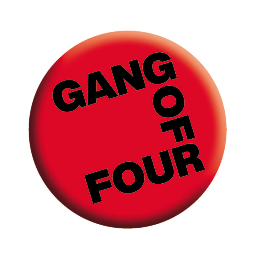 Gang of Four Logo 1.25" Button - 6 pc prepack