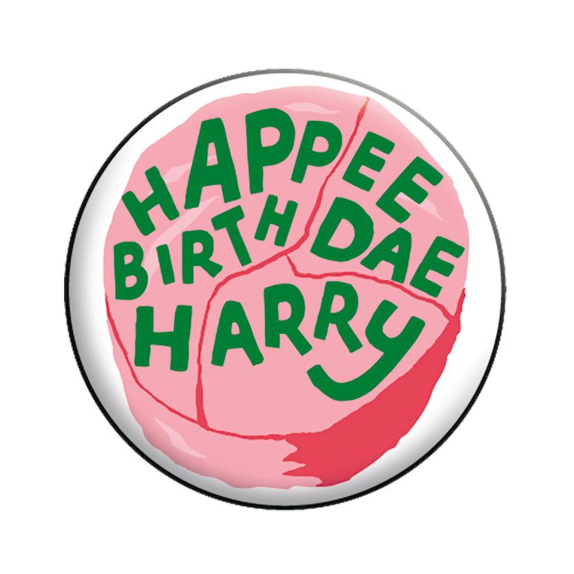 Harry Potter Birthdae Cake 1.25" Button - 6 pc prepack