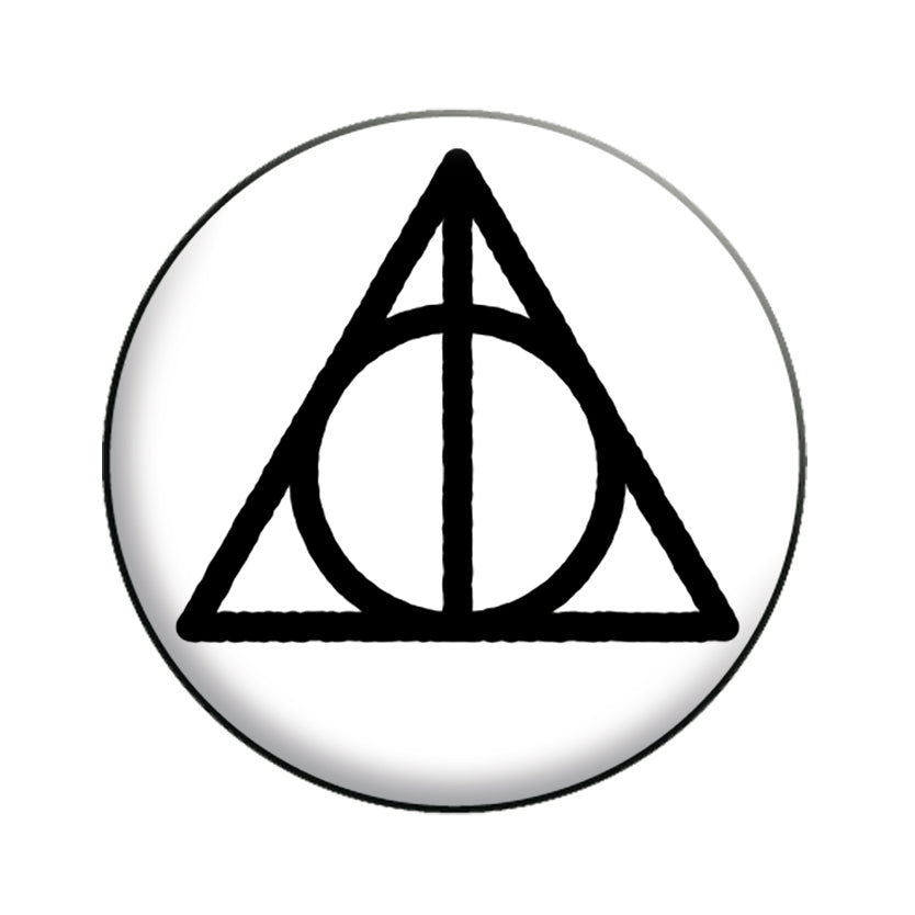 Harry Potter Deathly Hallows 1.25" Button - 6 pc prepack