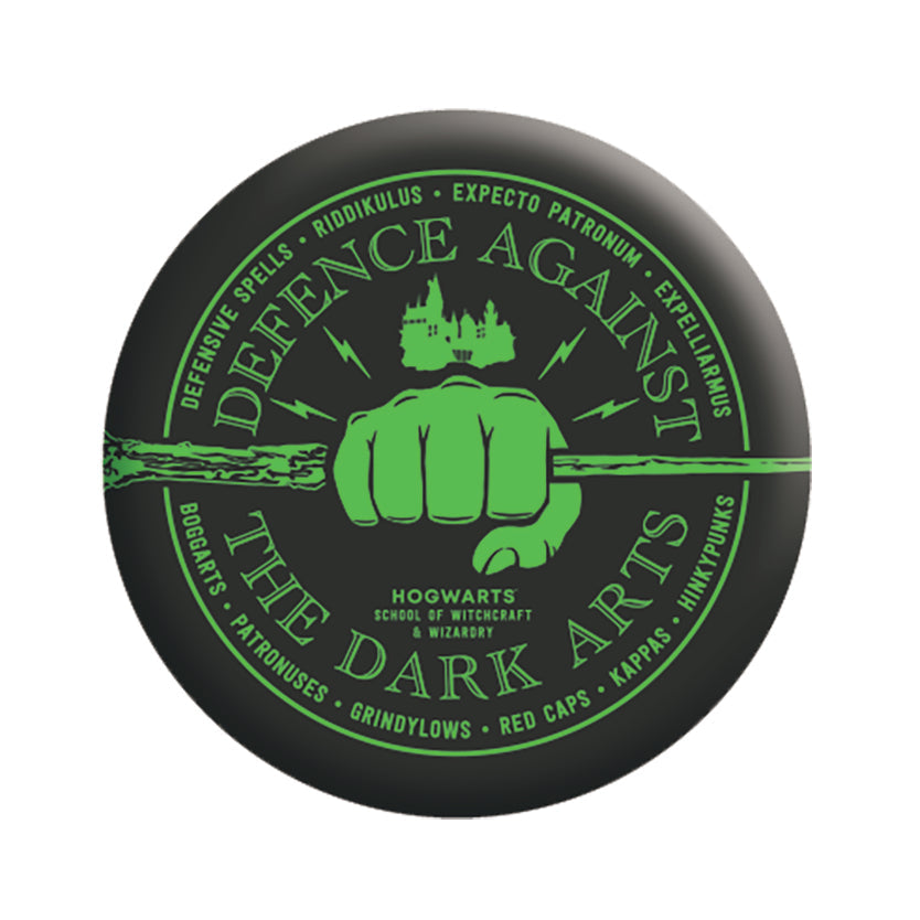 Harry Potter Defence Against Dark Arts 1.25" Button - 6 pc prepack