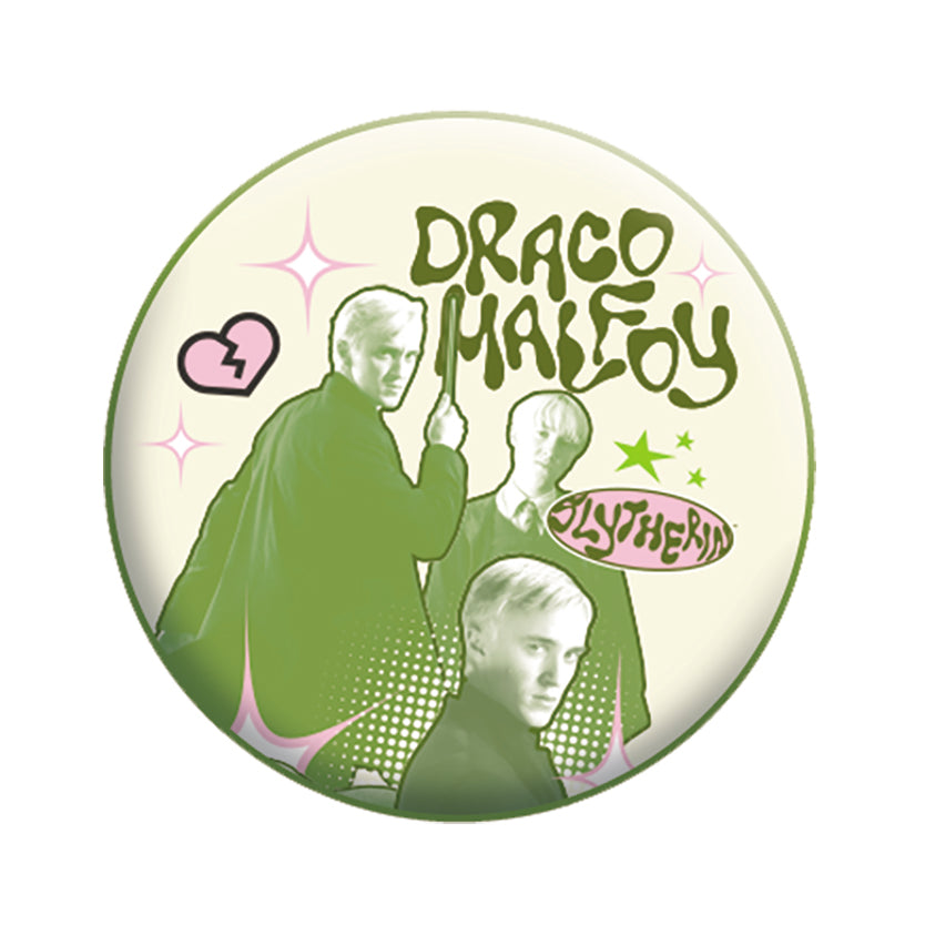 Harry Potter Draco Malfoy 1.25" Button - 6 pc prepack